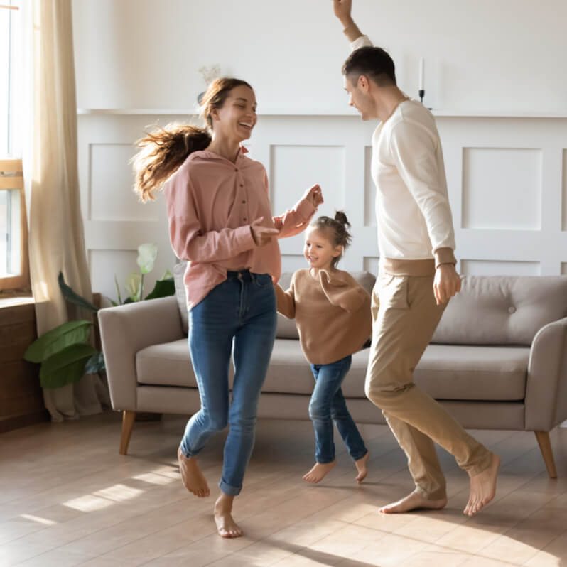 Happy family | Taylor Floor Covering